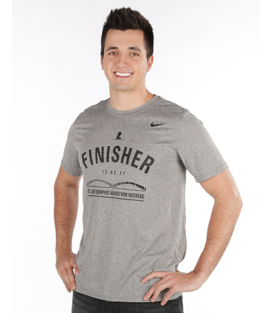 2017 Men's St. Jude Memphis Marathon Nike Finisher Shirt